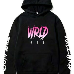 BLACK and PINK  WRLD hoodie